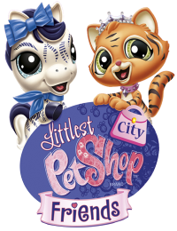 Littlest Pet Shop: City Friends title screen for Nintendo DS